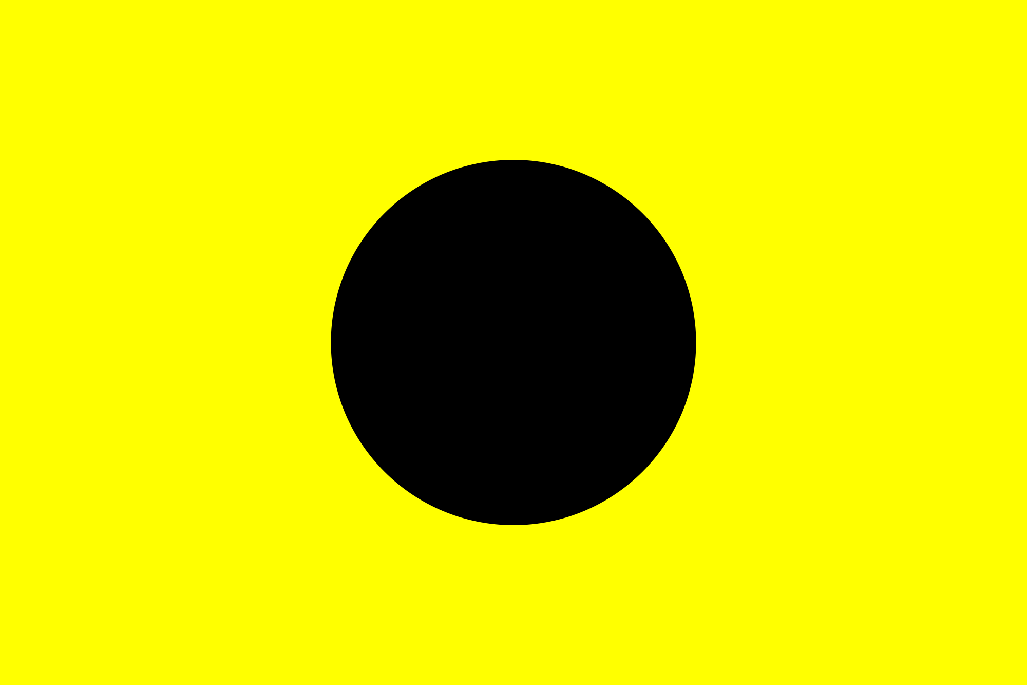 New Calcutta CFB Boat Flag Yellow/ Black Logo White/ Black Logo 