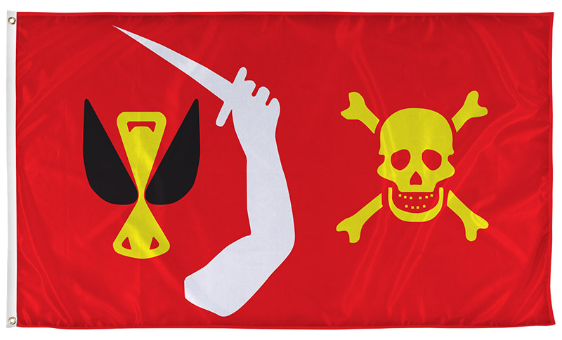 authentic pirate flags