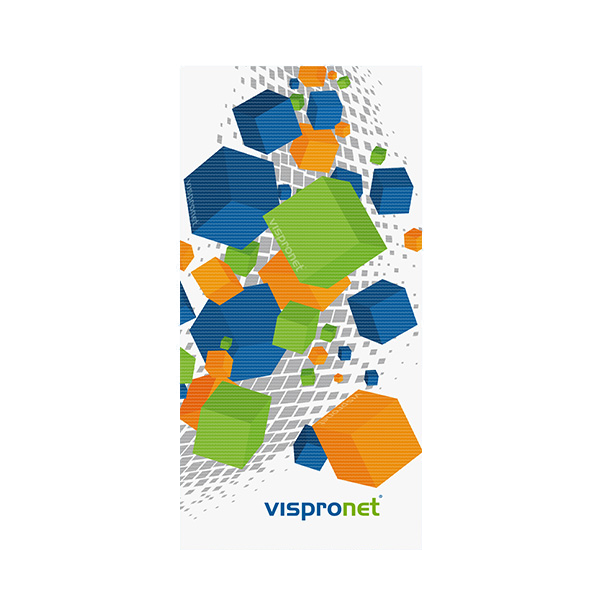 Banners with Wind Slits Vinyl Mesh Banners Portrait