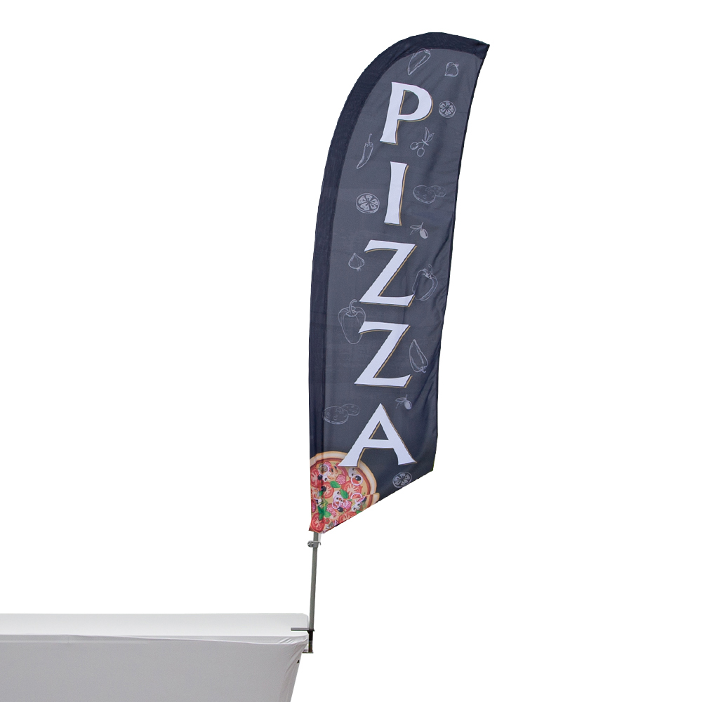 Table Feather Flag with Clamp