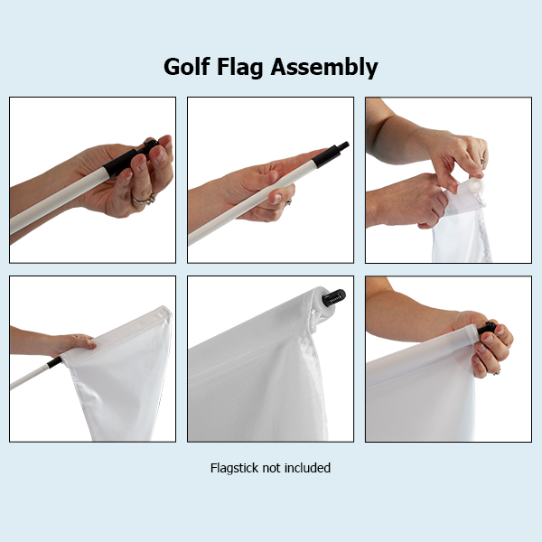 Custom Golf Flags | Custom Putting Green Flags | Vispronet