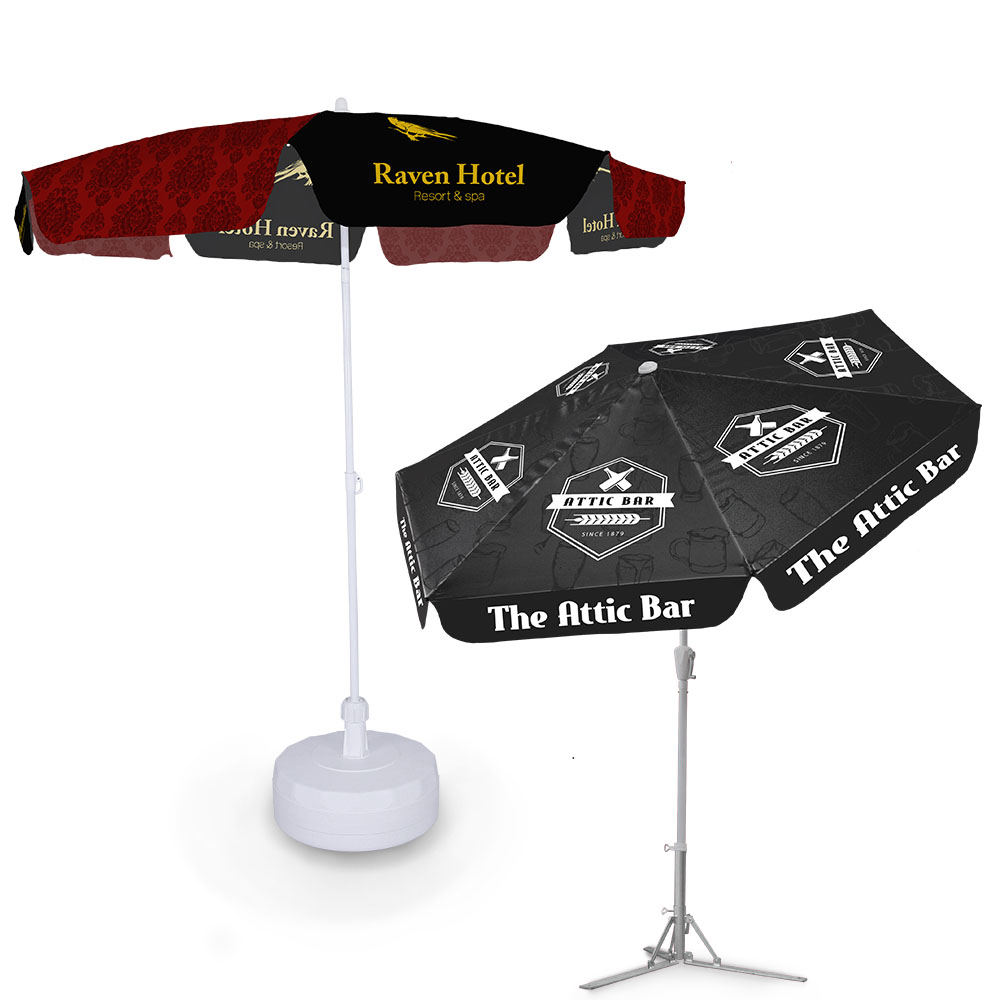 Custom Printed Patio Umbrellas with Logo No Minimum VPN