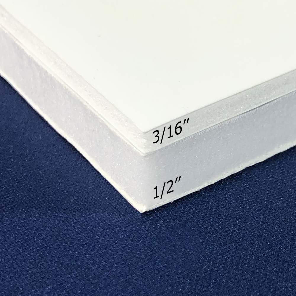 3/16 White Foam Core Mounting Board-316-24x36