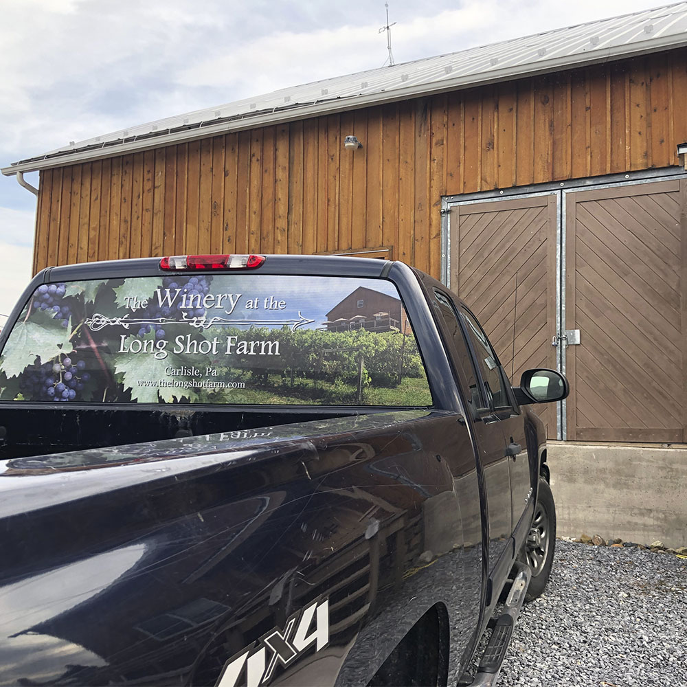 Back window decals for trucks deals