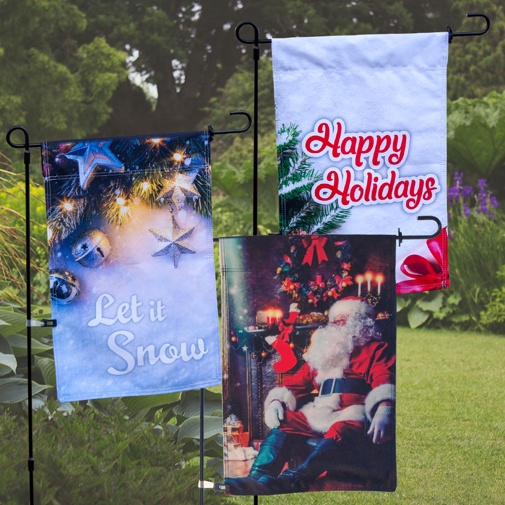 Winter Garden Flags