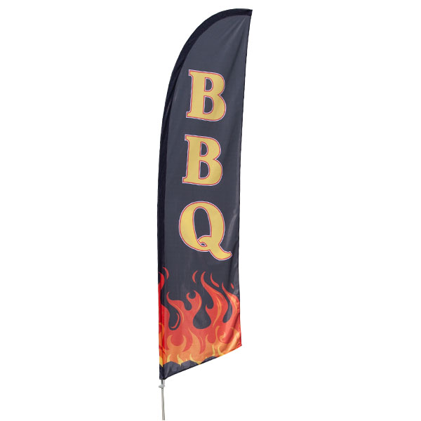 BBQ Feather Flag Low Prices Free Shipping Vispronet