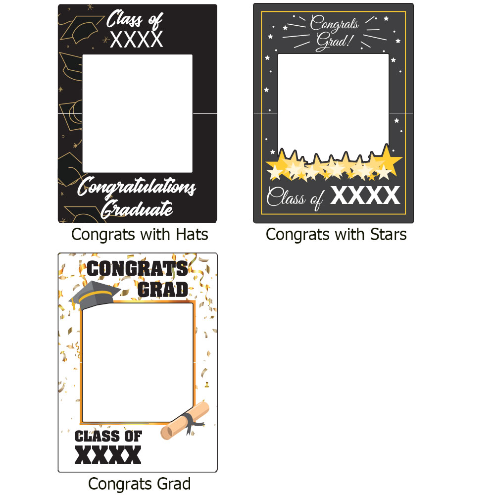 Graduation Selfie Frames Free Shipping