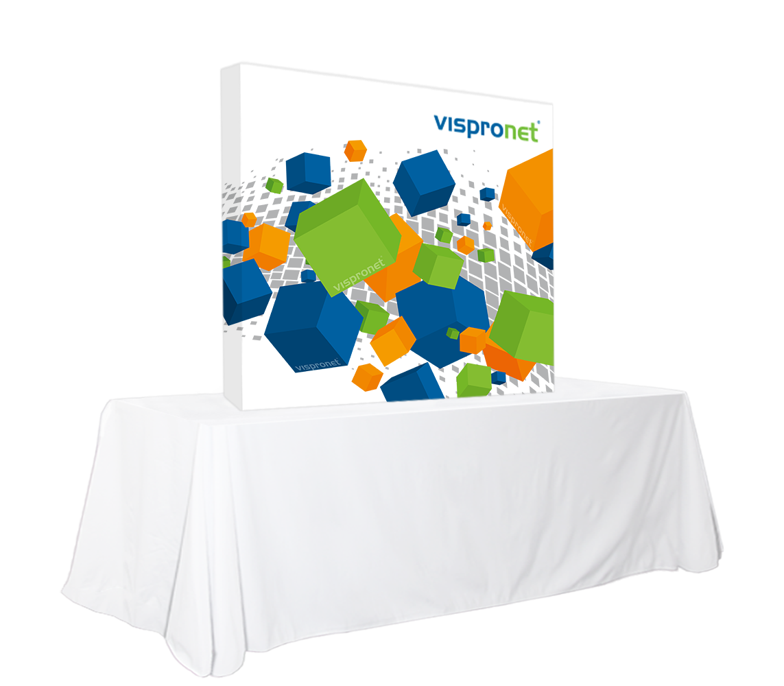 Portable Pop Up Table Display for Advertising & Trade Show Marketing
