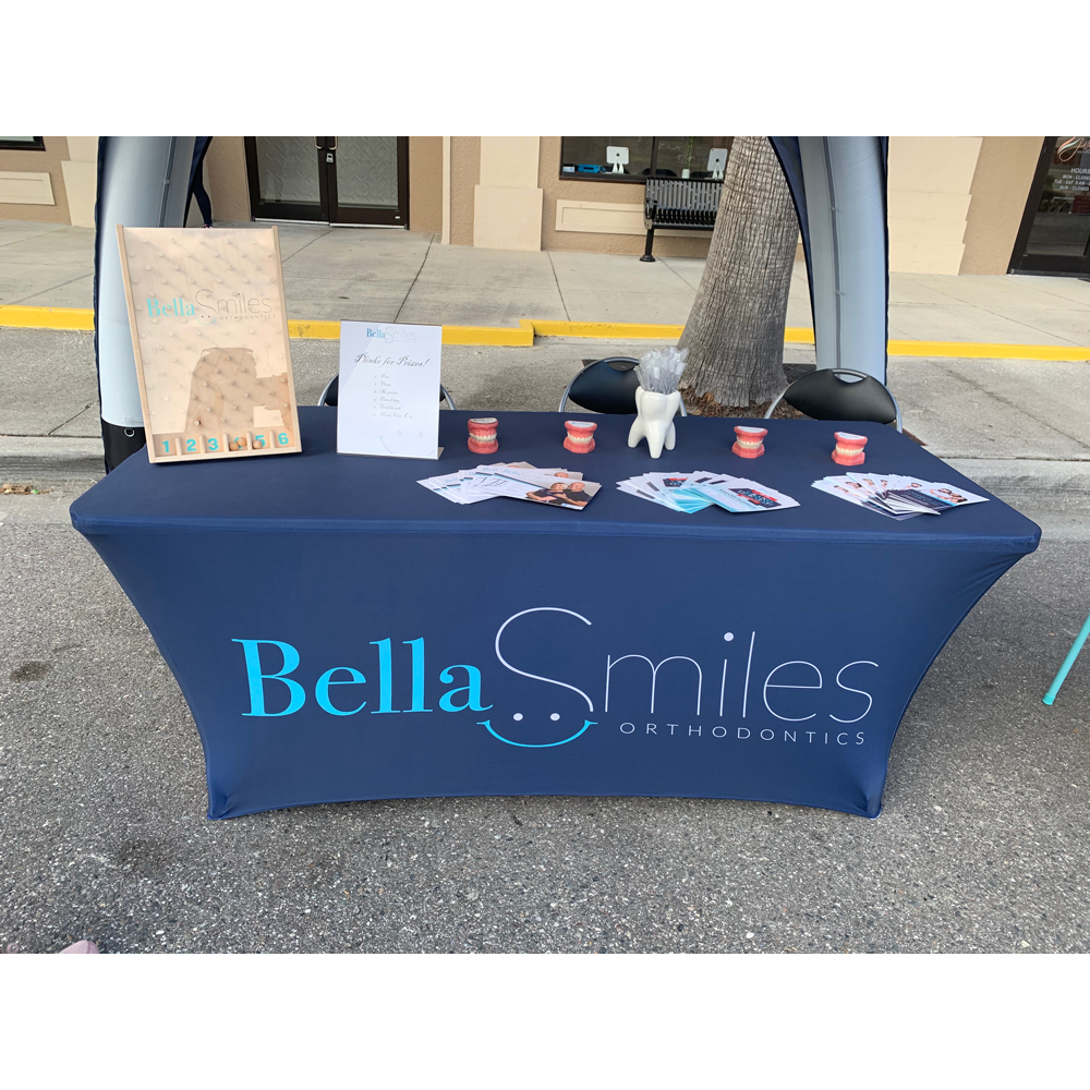 Custom Stretch Table Covers Free Shipping