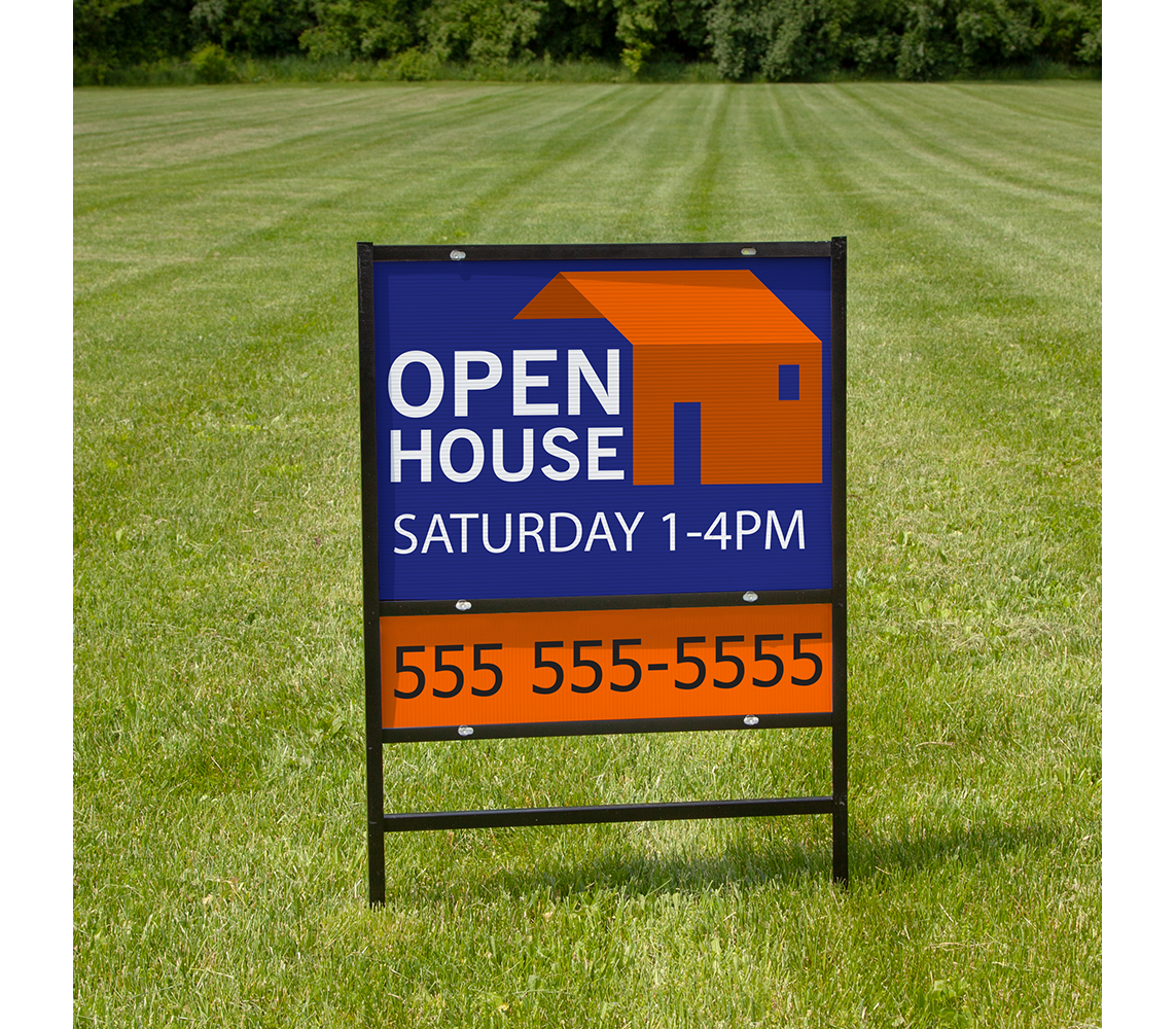 Custom Shape Yard Signs Vispronet