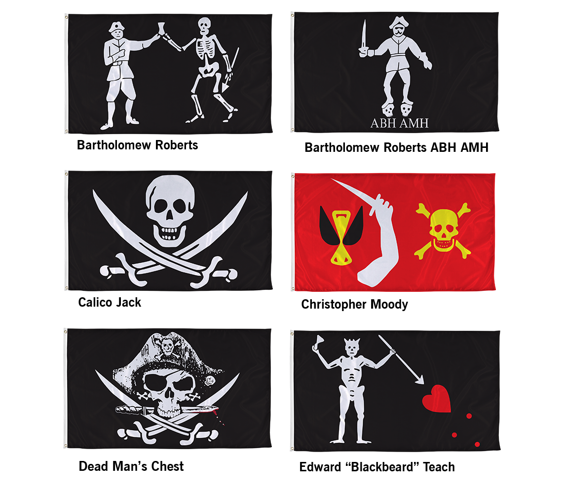 Printable Pirate Flags