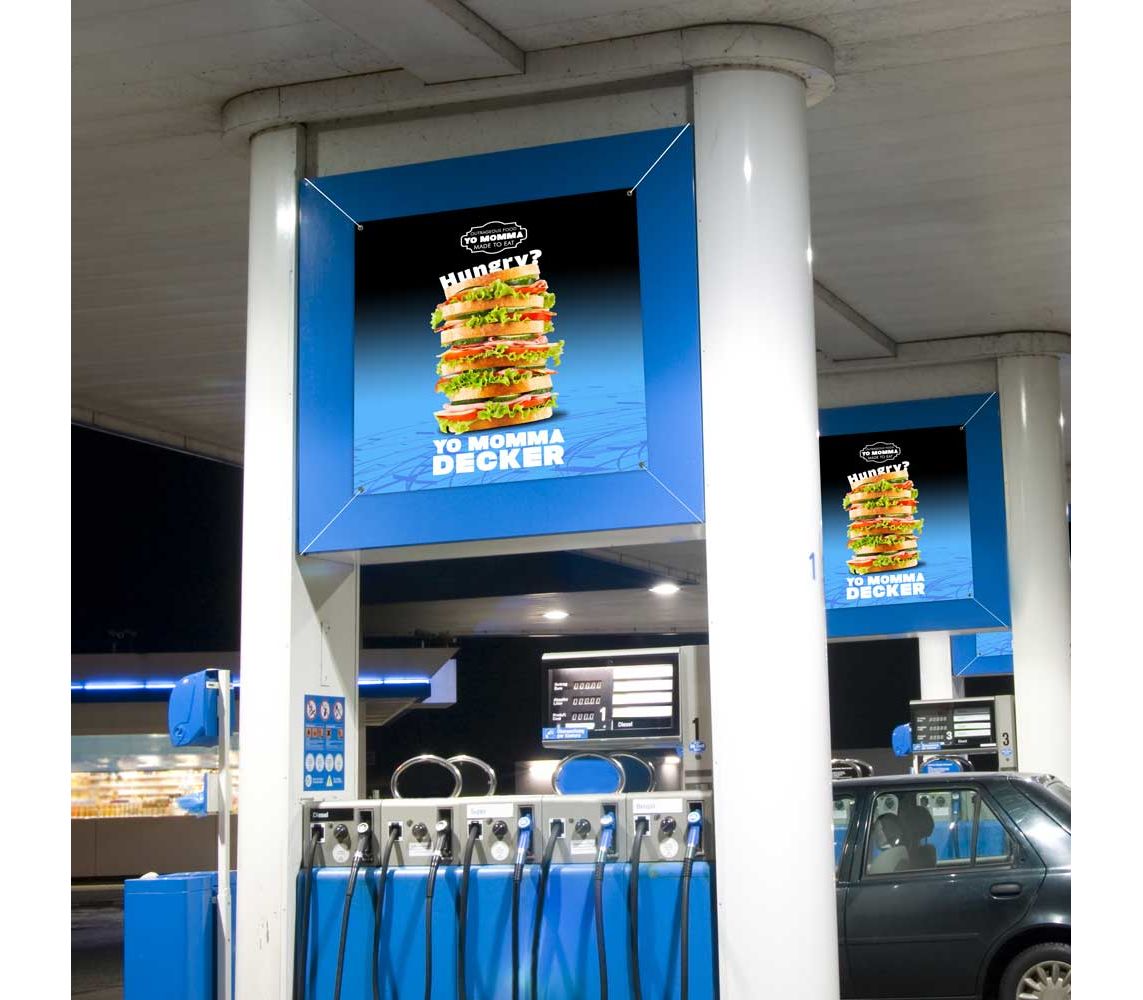 CGSignLab Caution 6x6 Basic Black Heavy-Duty Outdoor Vinyl Banner