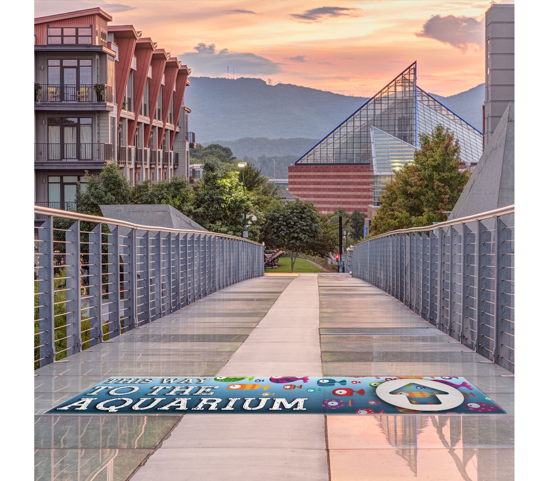 Outdoor Decals for Streets and Sidewalks