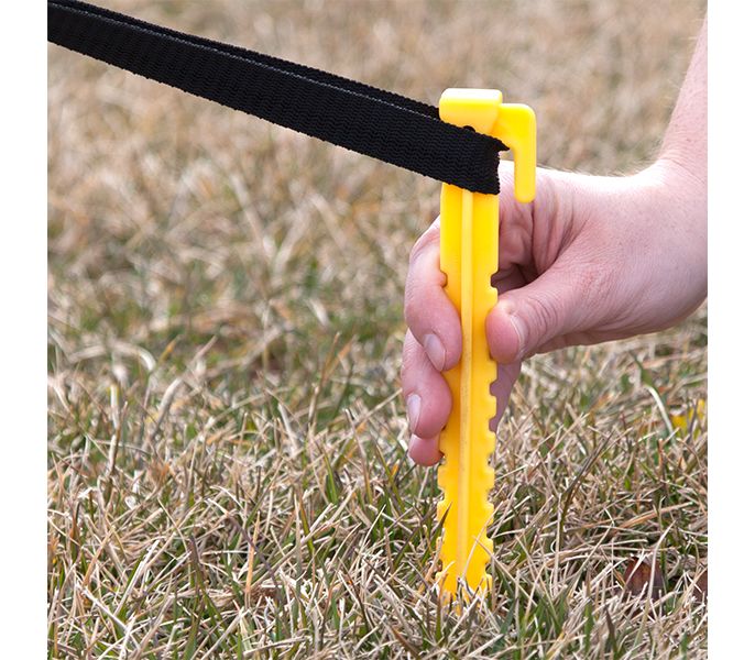 Plastic Tent Stakes