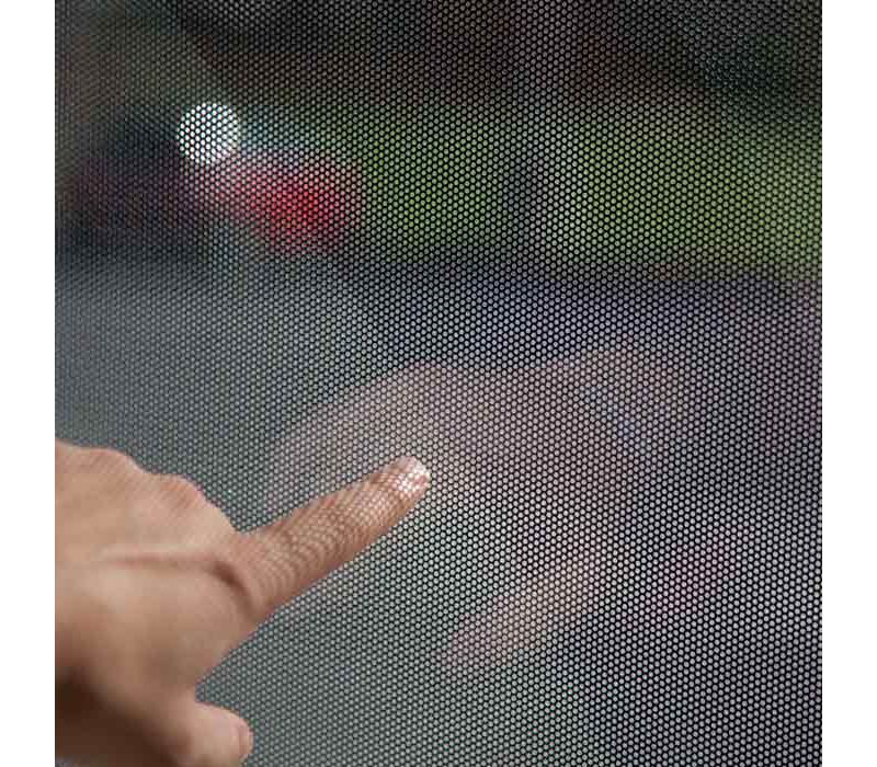 Perforated Window Vinyl